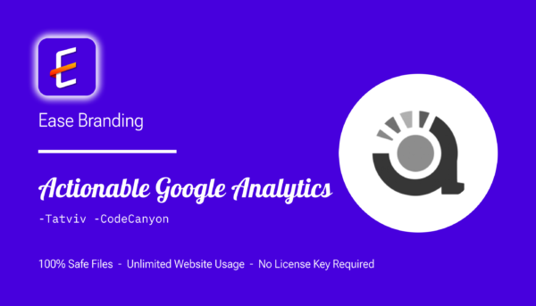 GPL Actionable Google Analytics