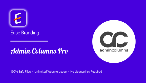 GPL Admin Columns Pro