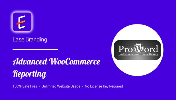 GPL Proword Advanced WooCommerce Reporting