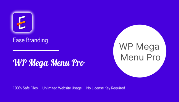 GPL WP Mega Menu Pro