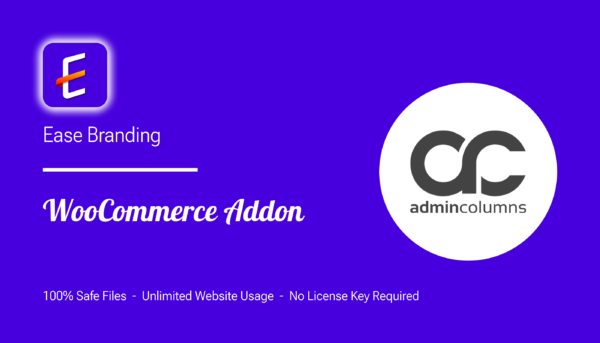 GPL WooCommerce Addon - Admin Columns Pro