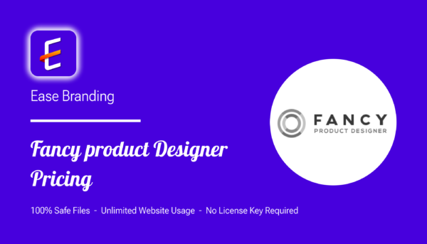 GPL Fancy product Designer Pricing