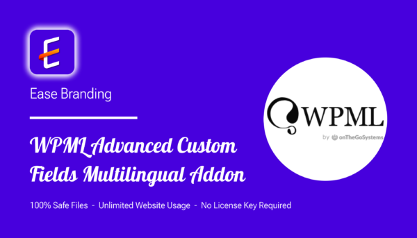 GPL WPML Advanced Custom Fields Multilingual Addon